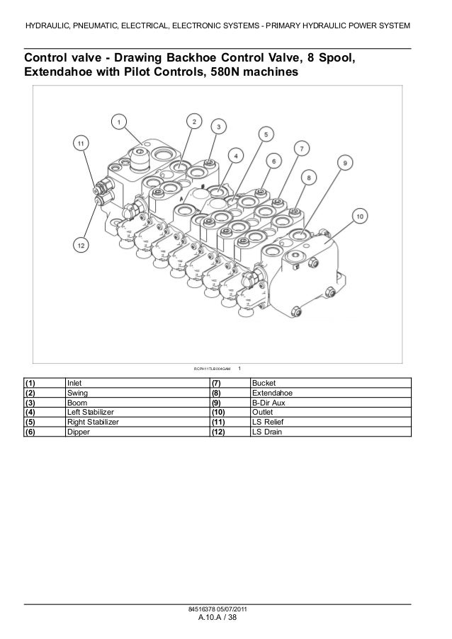 case 580sn tractor loader backhoe service repair manual